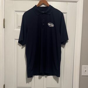 Helena Men's Navy Polo Golf Shirt - Size Large